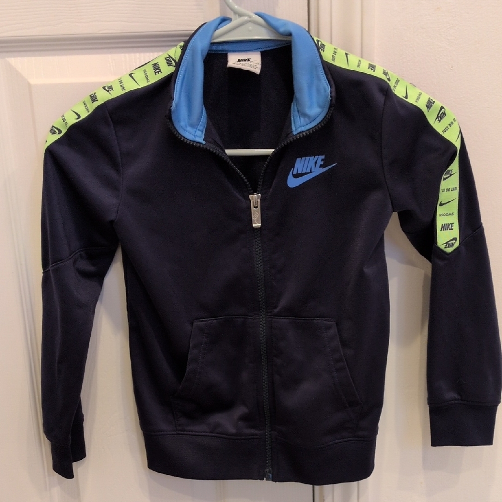 Nike Swoosh Youth Navy Blue Jacket (5-6 year olds)